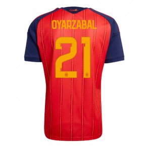 Spanien Mikel Oyarzabal #21 Hemmatröja VM 2026 Kortärmad